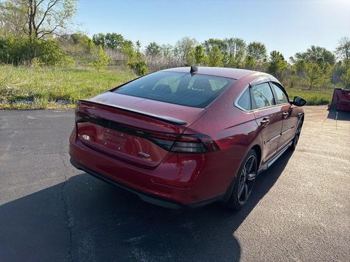 Radiant Red Metallic 2023 Honda Accord Hybrid Sport