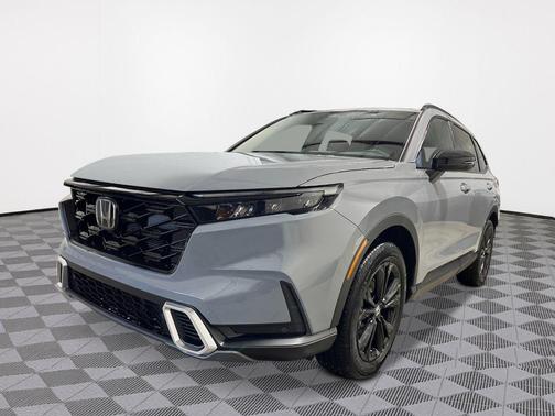 Gray 2026 Honda CR-V Hybrid Sport Touring AWD