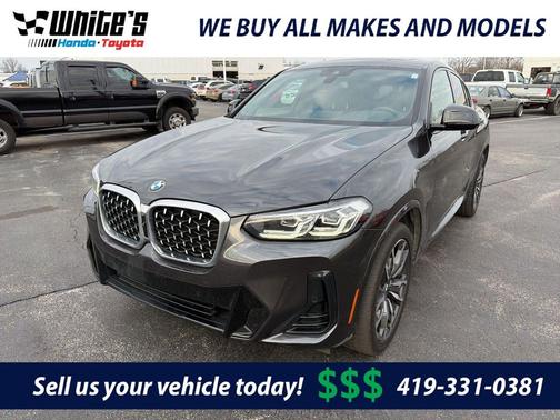 Dark Graphite Metallic 2022 BMW X4 xDrive30i