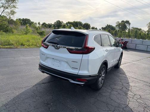 Platinum White Pearl 2021 Honda CR-V AWD Touring