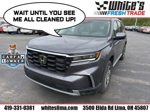 Crystal Black Pearl 2025 Honda Pilot EX-L
