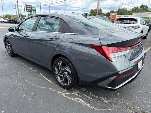 Ecotronic Gray 2024 Hyundai ELANTRA Limited