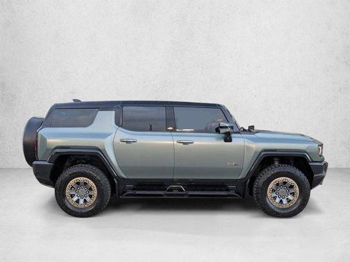 Moonshot Green Matte 2024 GMC HUMMER EV SUV 3X