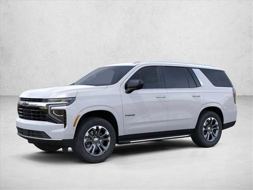 Summit White 2025 Chevrolet Tahoe LS