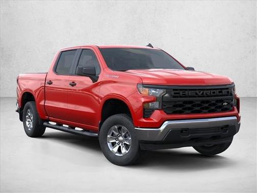 Red Hot 2025 Chevrolet Silverado 1500 WT