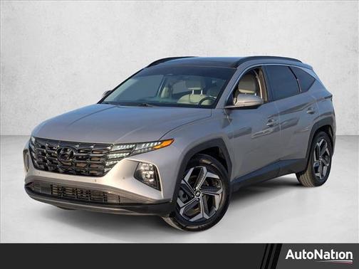 Shimmering Silver 2022 Hyundai TUCSON Limited