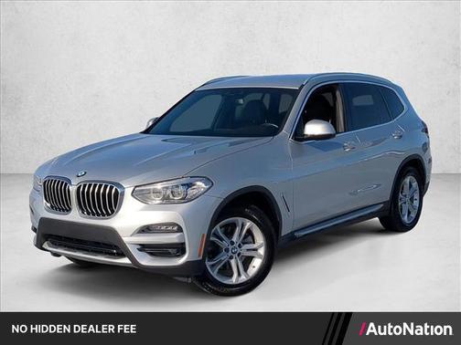 Glacier Silver Metallic 2020 BMW X3 sDrive30i