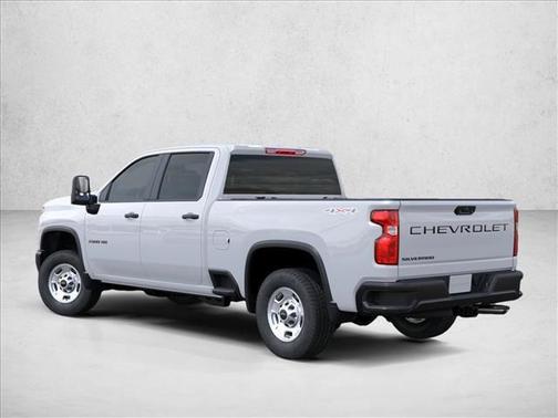 Summit White 2026 Chevrolet Silverado 2500 Crew Cab, Standard Bed, WT, 4WD
