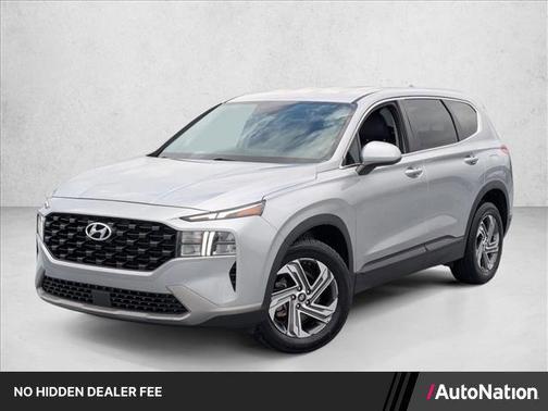 Shimmering Silver 2023 Hyundai SANTA FE SE