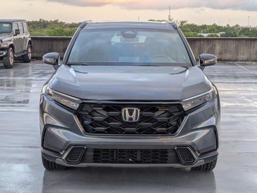 Meteorite Gray Metallic 2024 Honda CR-V Hybrid Sport FWD