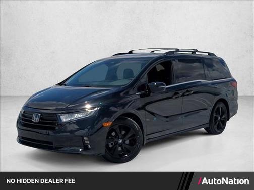 Crystal Black Pearl 2023 Honda Odyssey Sport