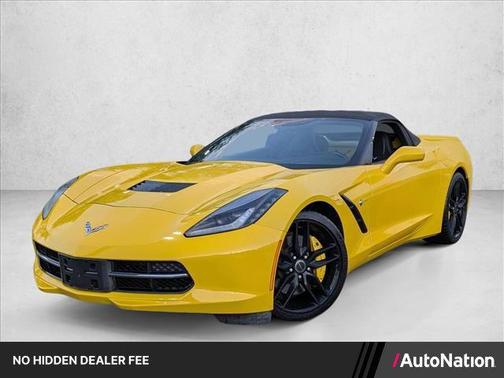 Velocity Yellow Tintcoat 2014 Chevrolet Corvette Stingray Z51
