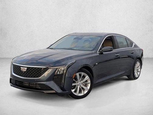 Deep Space Metallic 2025 Cadillac CT5 Premium Luxury