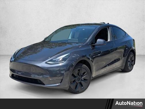 Stealth Gray [Gray] 2025 Tesla Model Y Long Range Dual Motor Rear-Wheel Drive