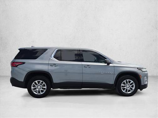 Sterling Gray Metallic 2023 Chevrolet Traverse LS
