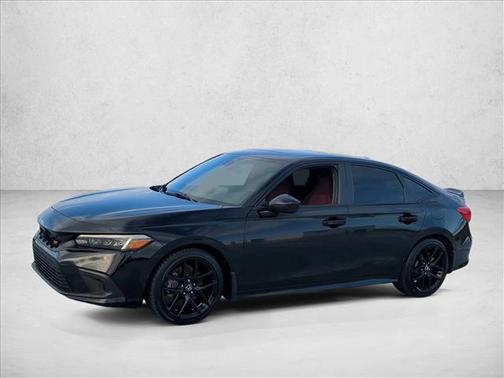 Crystal Black Pearl 2023 Honda Civic Si Base