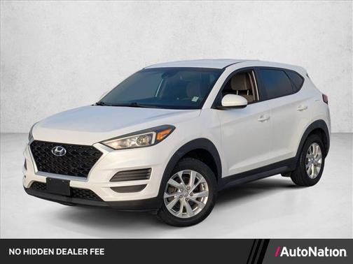 White Pearl 2019 Hyundai TUCSON SE