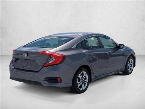 Modern Steel Metallic 2016 Honda Civic LX