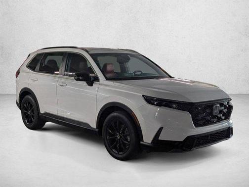 Platinum White Pearl 2023 Honda CR-V Hybrid Sport FWD