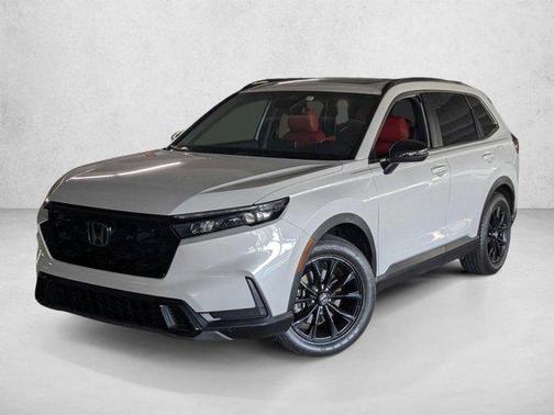 Platinum White Pearl 2023 Honda CR-V Hybrid Sport FWD