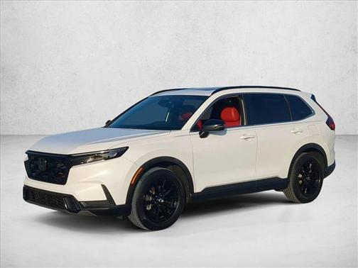 Platinum White Pearl 2023 Honda CR-V Hybrid Sport FWD