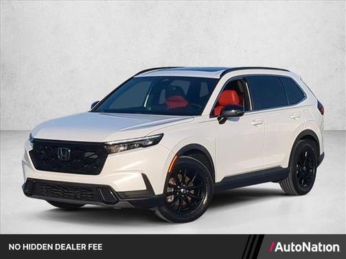 Platinum White Pearl 2023 Honda CR-V Hybrid Sport FWD