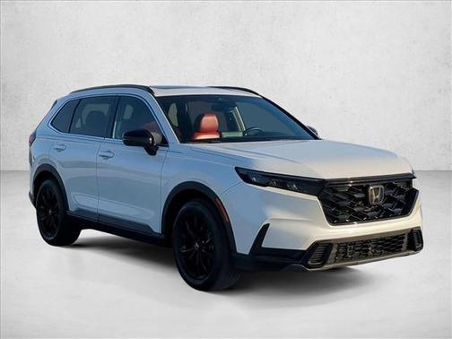 Platinum White Pearl 2023 Honda CR-V Hybrid Sport FWD
