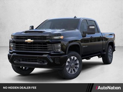 Black 2026 Chevrolet Silverado 2500 Custom