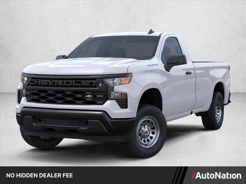 Summit White 2026 Chevrolet Silverado 1500 WT