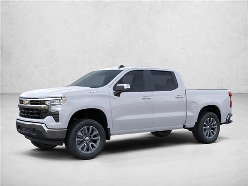 Summit White 2026 Chevrolet Silverado 1500 LT