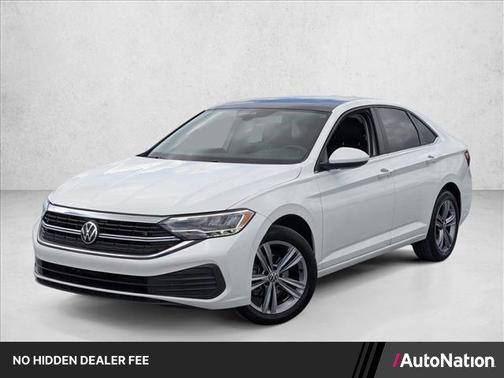 Opal White Pearl 2023 Volkswagen Jetta 1.5T SE