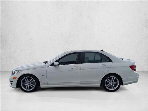 Arctic White 2012 Mercedes-Benz C-Class C 250 Sport