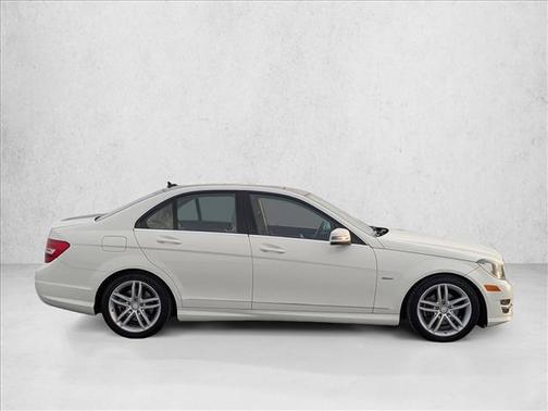 Arctic White 2012 Mercedes-Benz C-Class C 250 Sport