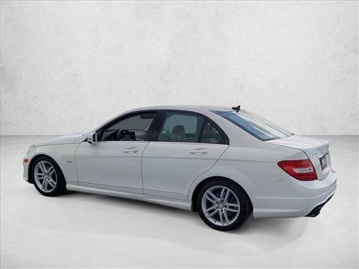 Arctic White 2012 Mercedes-Benz C-Class C 250 Sport