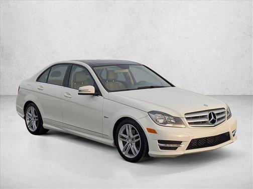 Arctic White 2012 Mercedes-Benz C-Class C 250 Sport