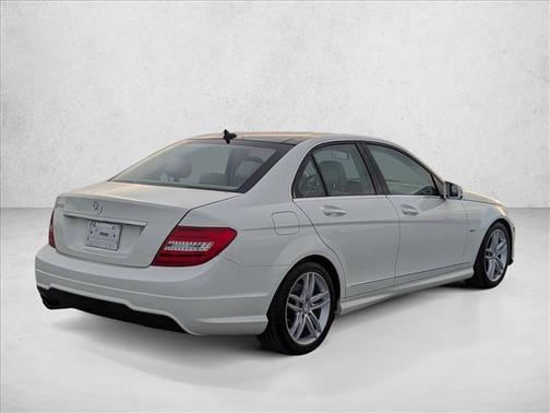 Arctic White 2012 Mercedes-Benz C-Class C 250 Sport