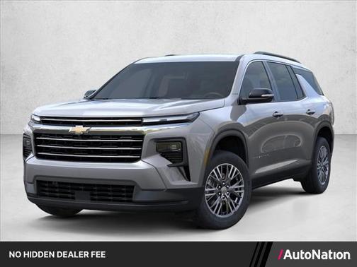 Sterling Gray Metallic 2026 Chevrolet Traverse LT