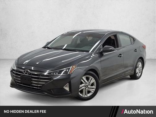Portofino Gray 2020 Hyundai ELANTRA SEL