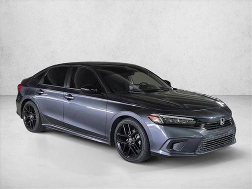 Meteorite Gray Metallic 2022 Honda Civic Sport