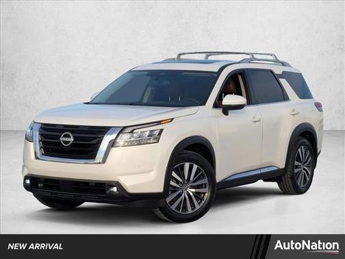Pearl White Tricoat 2022 Nissan Pathfinder Platinum 2WD