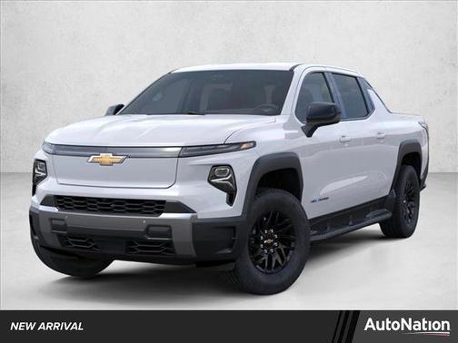 Summit White 2026 Chevrolet Silverado EV LT - Standard Range 4WD