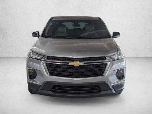 Sterling Gray Metallic 2023 Chevrolet Traverse LS