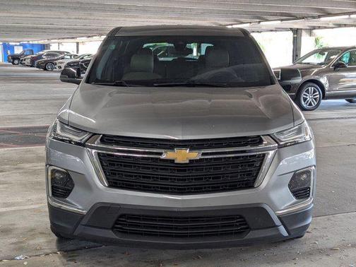 Sterling Gray Metallic 2023 Chevrolet Traverse LS