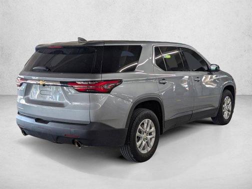 Sterling Gray Metallic 2023 Chevrolet Traverse LS