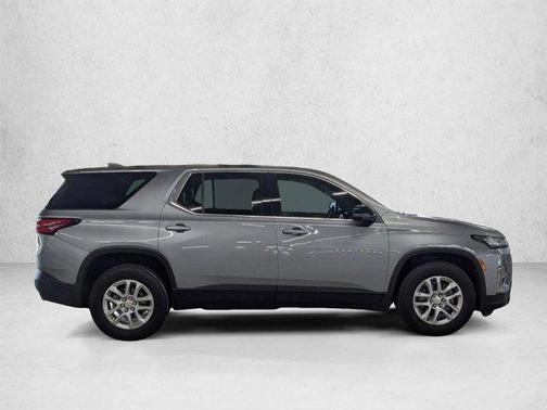 Sterling Gray Metallic 2023 Chevrolet Traverse LS
