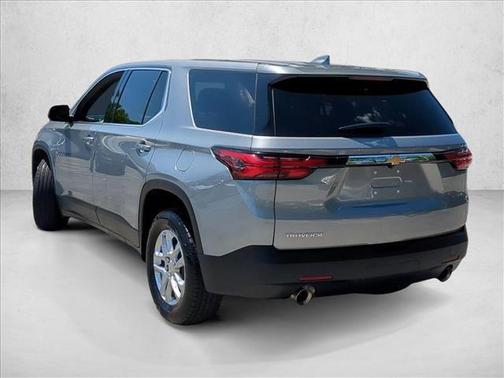 Sterling Gray Metallic 2023 Chevrolet Traverse LS