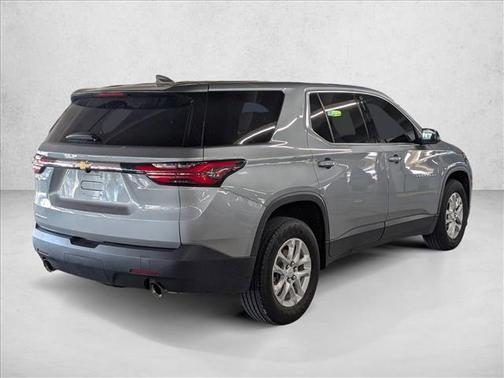 Sterling Gray Metallic 2023 Chevrolet Traverse LS