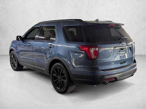 BLUE METALLIC 2018 Ford Explorer XLT
