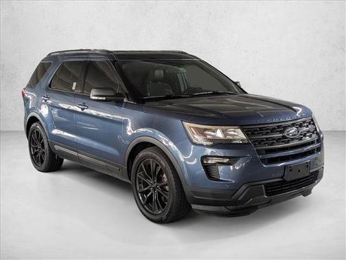 BLUE METALLIC 2018 Ford Explorer XLT
