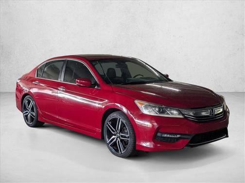 San Marino Red 2017 Honda Accord Sport